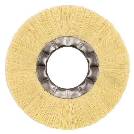 Weiler 6" Tampico Wheel Brush, 2" Arbor Hole 20180